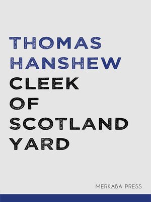 cover image of Cleek of Scotland Yard
